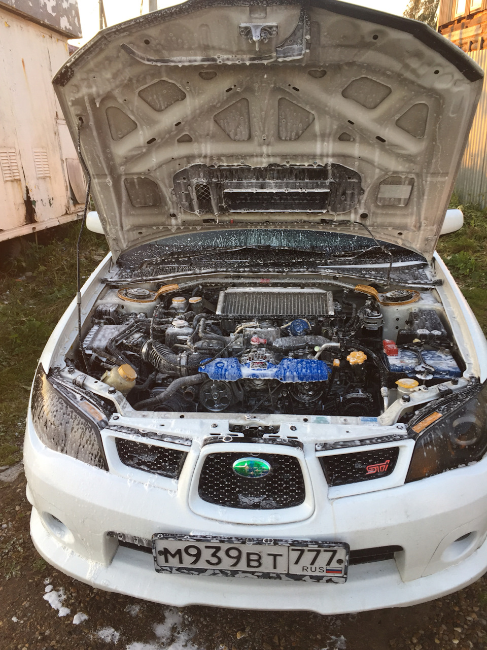 Промываем пока все разобрано — Subaru Impreza WRX (GD/GG)