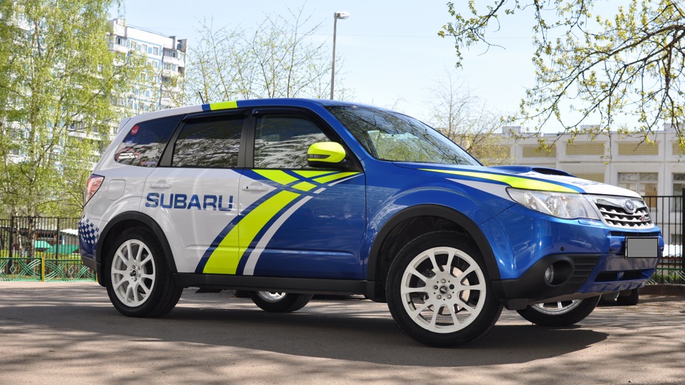 Subaru Forester S-Edition, WRC style