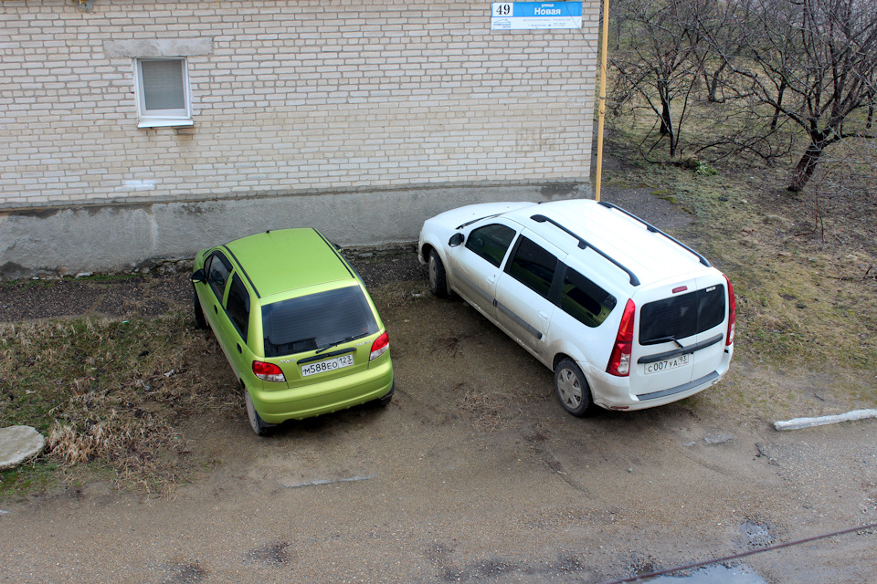 Весенний банный день. — Daewoo Matiz (M100, M150), 0,8 л, 2012 года ...