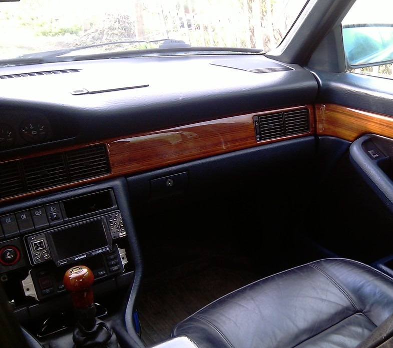 Временно болтающийся без рамки блок климата) — Audi 100 (C3)