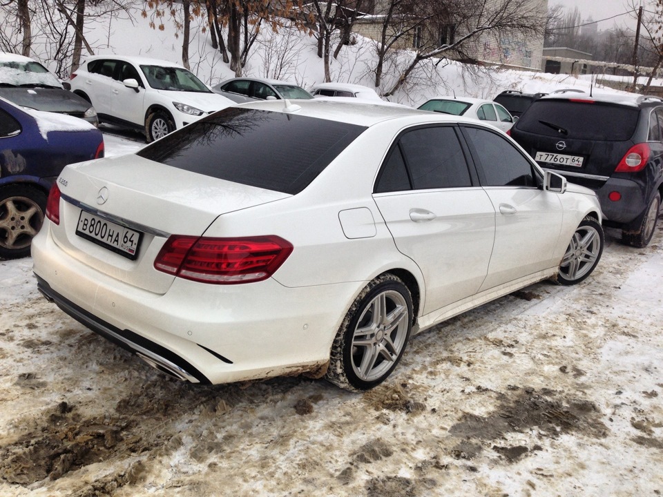 Затонировался — Mercedes-Benz E-Class (W212), 2 л, 2014 года | стайлинг ...