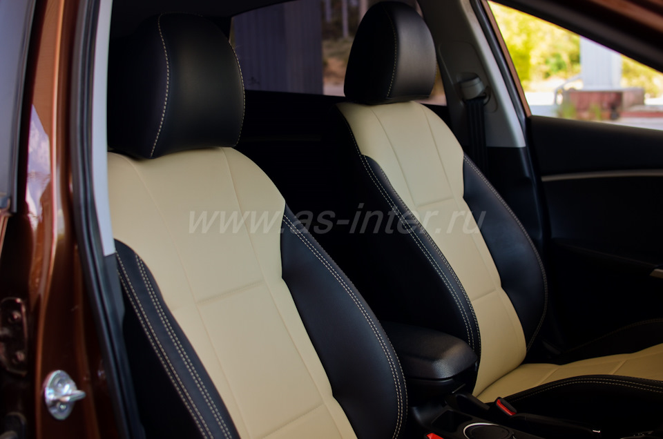 Чехлы из экокожи Flexy для Hyundai i30 — AS-INTER на DRIVE2