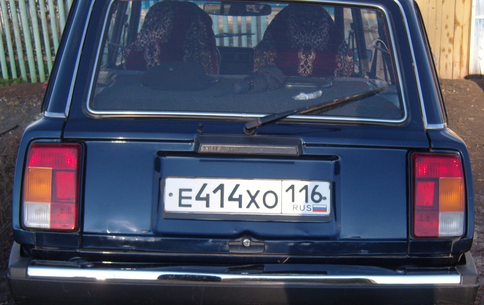 Карбон или как обклеить багажник . — Lada 21047, 1,6 л, 2008 года ...