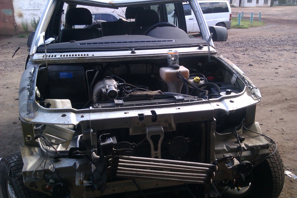 Снова в строю! — УАЗ Patriot, 2,7 л, 2012 года | кузовной ремонт | DRIVE2