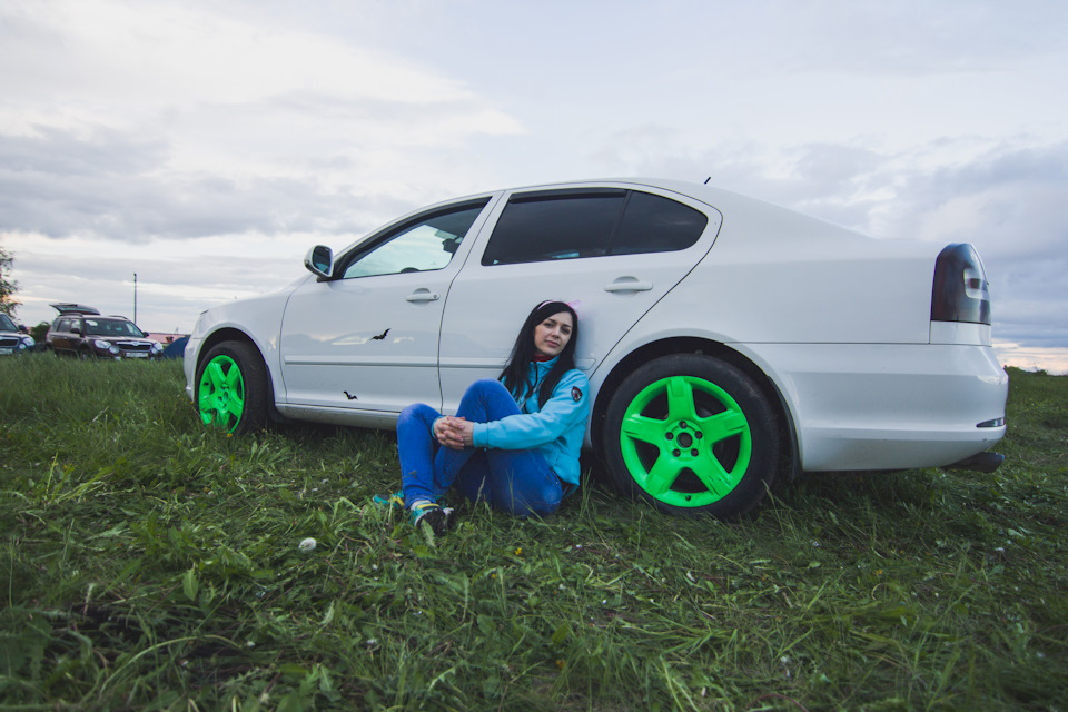Таня и Окташка-няшка) — Skoda Fabia Mk1