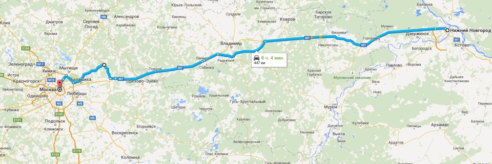 Возвращались этим маршрутом, яндекс сказал) — Citroen C5 (2G)