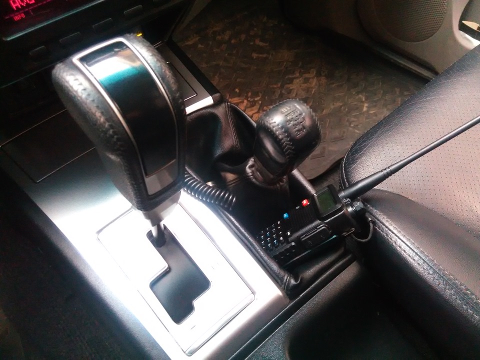 Крепление рации Baofeng UV-5R — Mitsubishi Pajero Sport (2G), 2,5 л ...