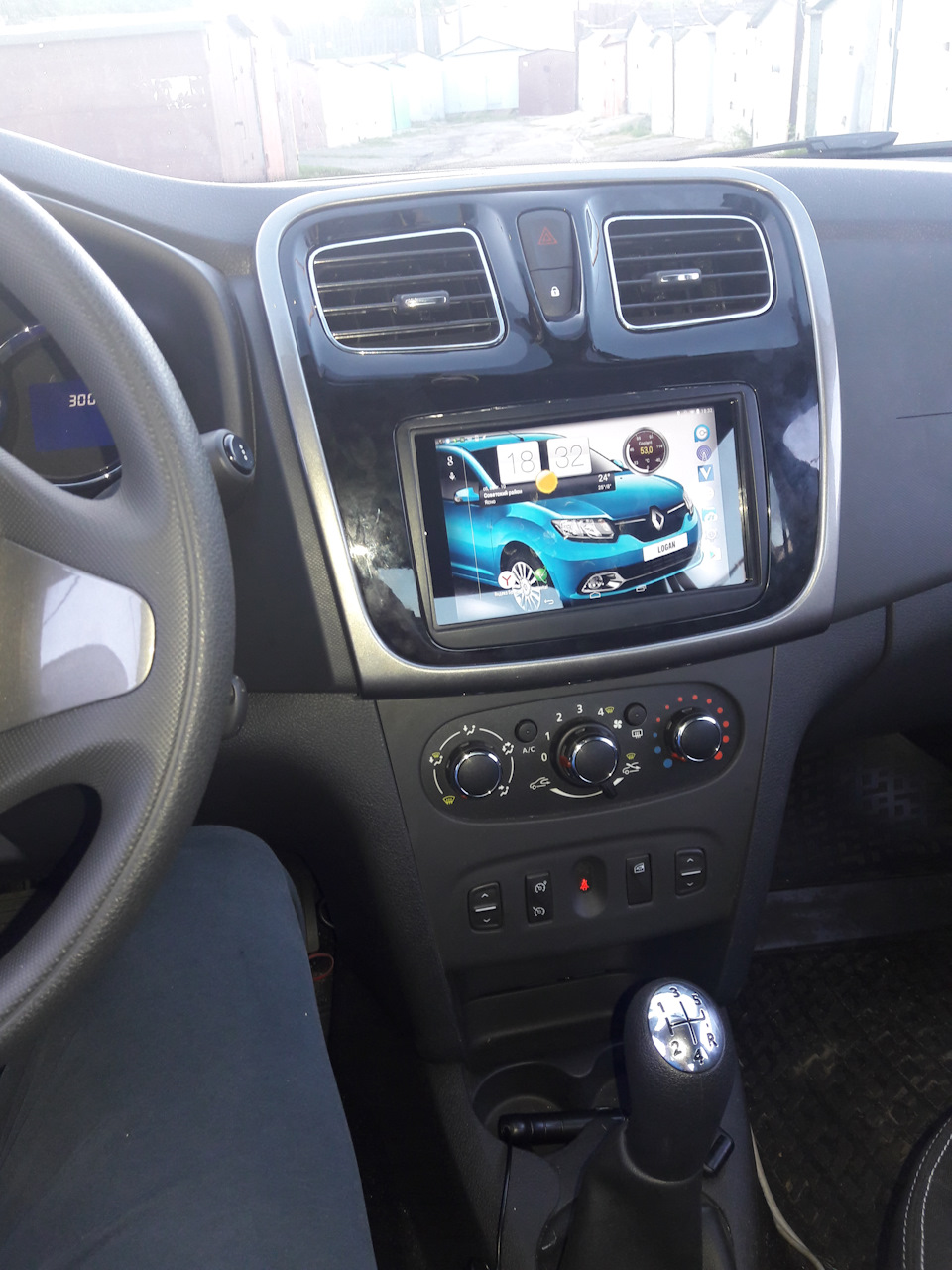 Планшет, как головное устройство. Часть 2. — Renault Logan (2G), 1,6 л ...