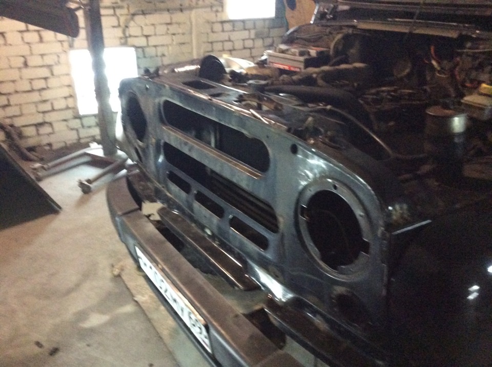 Покраска часть 1 разборка — УАЗ 315195 Hunter, 2,7 л, 2008 года ...