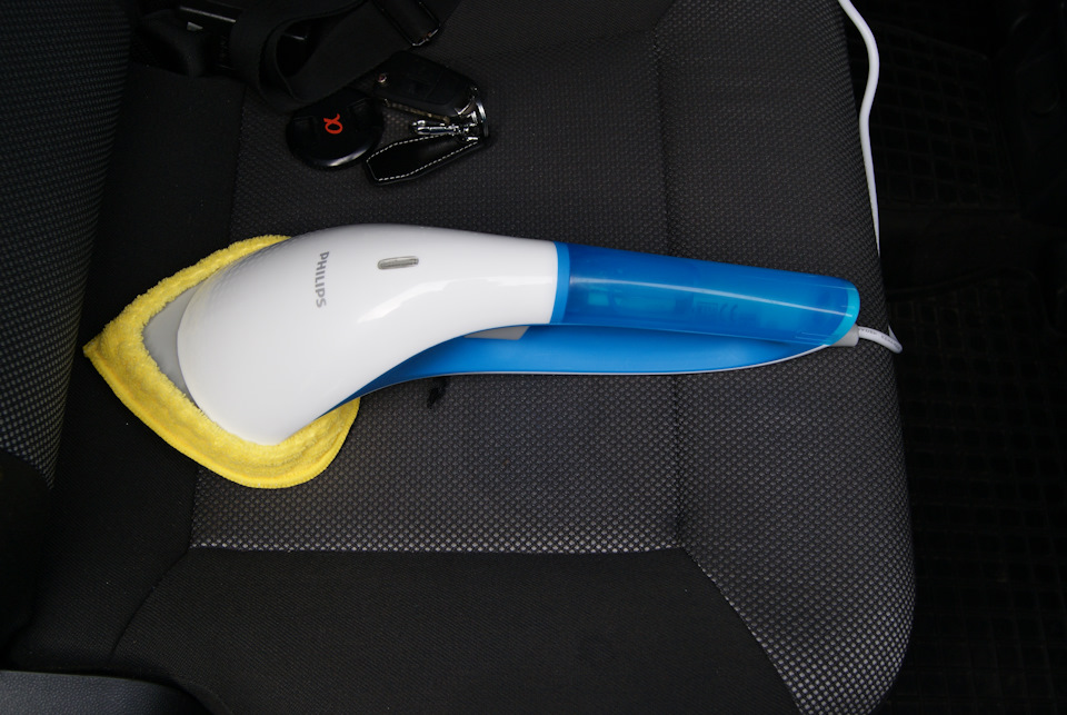 Самостоятельная химчистка салона пароочистителем. — Opel Zafira B, 1,8 ...