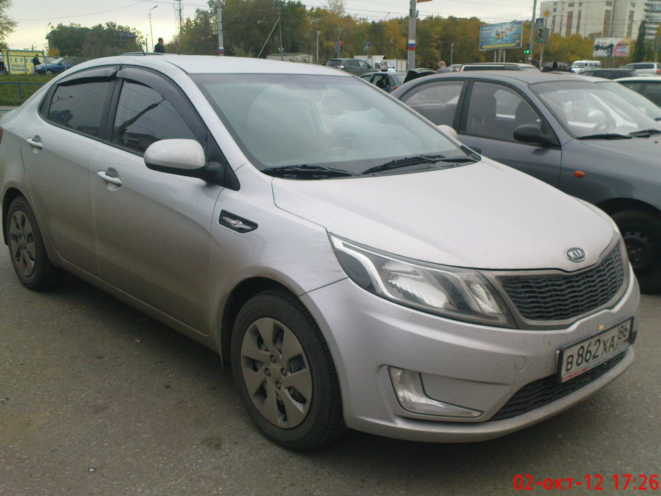 поездка в Омск … — KIA Rio (3G), 1,6 л., 2012 года | путешествие | DRIVE2