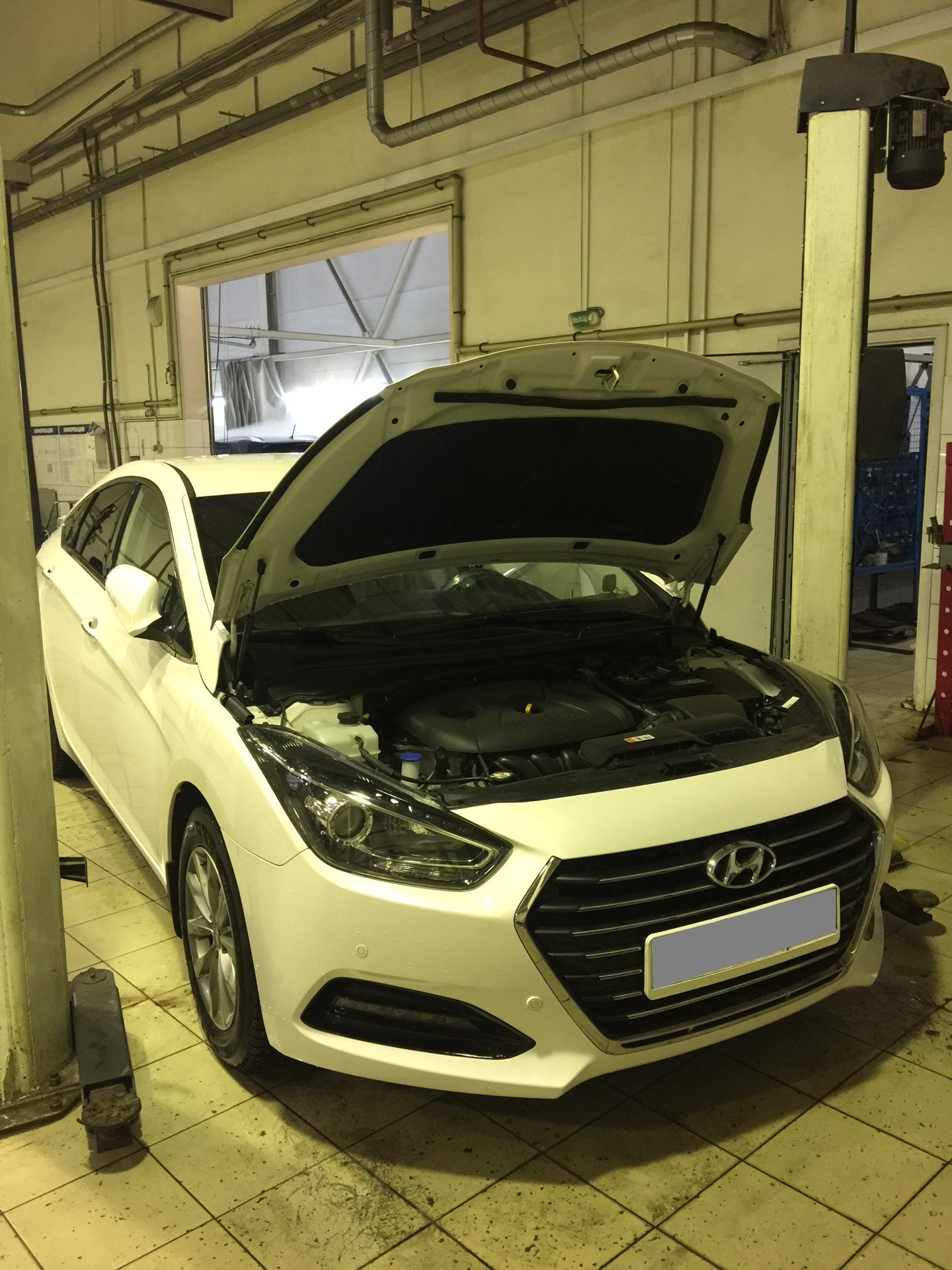 ТО-1 у ОД — Hyundai i40, 2 л, 2015 года | плановое ТО | DRIVE2