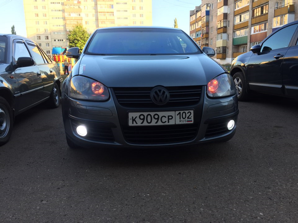 Ксенон и габариты — Volkswagen Jetta V, 1,6 л, 2009 года | стайлинг ...