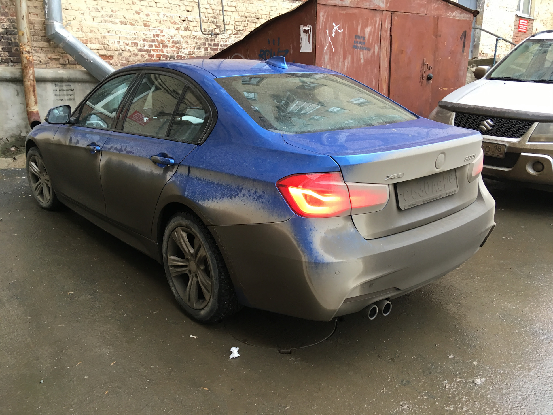 В Ижевск пришла весна… — BMW 3 series (F30), 2 л, 2017 года | мойка ...