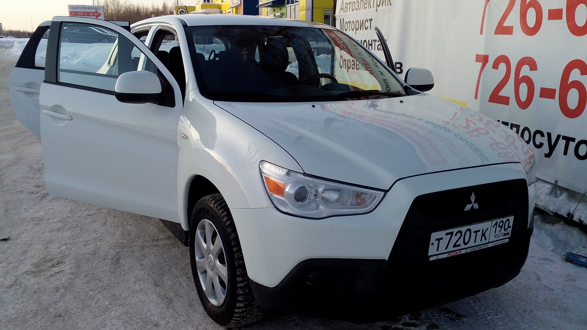 Mitsubishi ASX 1.6 бензиновый 2012 | Белая Аська на DRIVE2