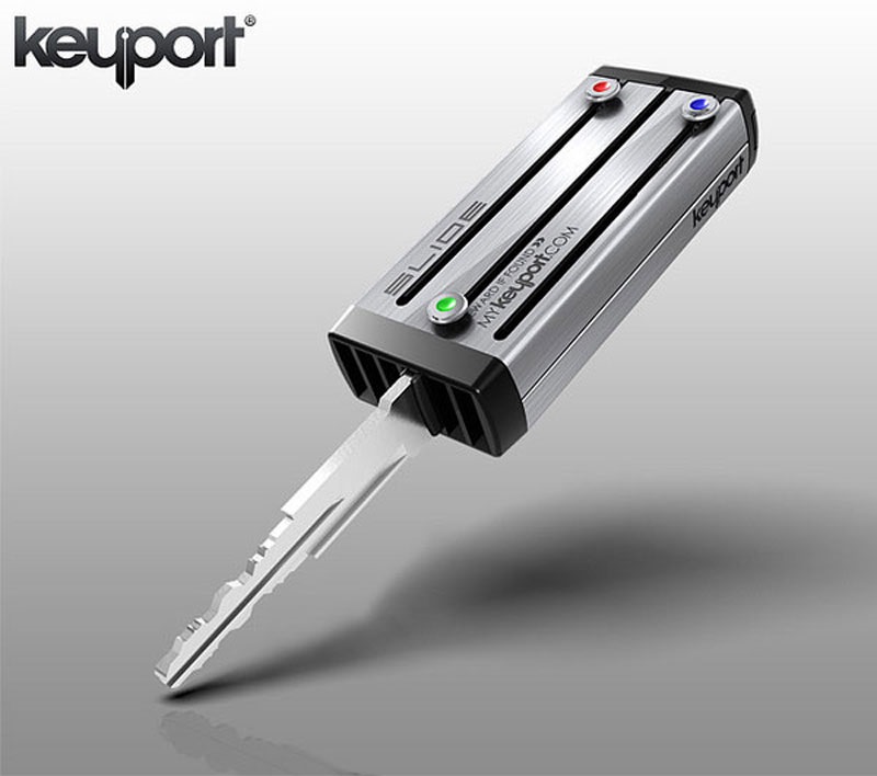 Вот то, что давно искал! Для тех кому надоела связка ключей- keyport ...