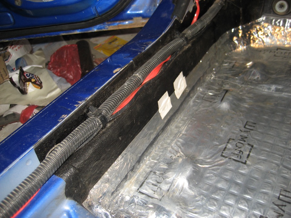 Антикоррозийная обработка салона часть 2. + ремонт сидений. — Mazda ...