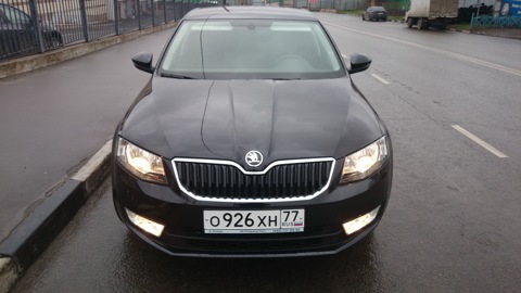 skoda octavia a7 black