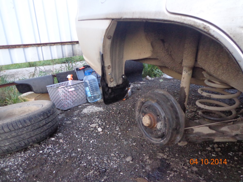 Брызговики — Daewoo Nexia (N150), 1,5 л, 2011 года | аксессуары | DRIVE2
