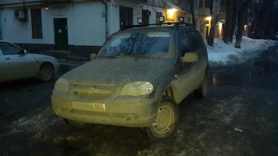 Люстра или свет на крыше для полей :) — Chevrolet Niva (1G), 1,7 л ...