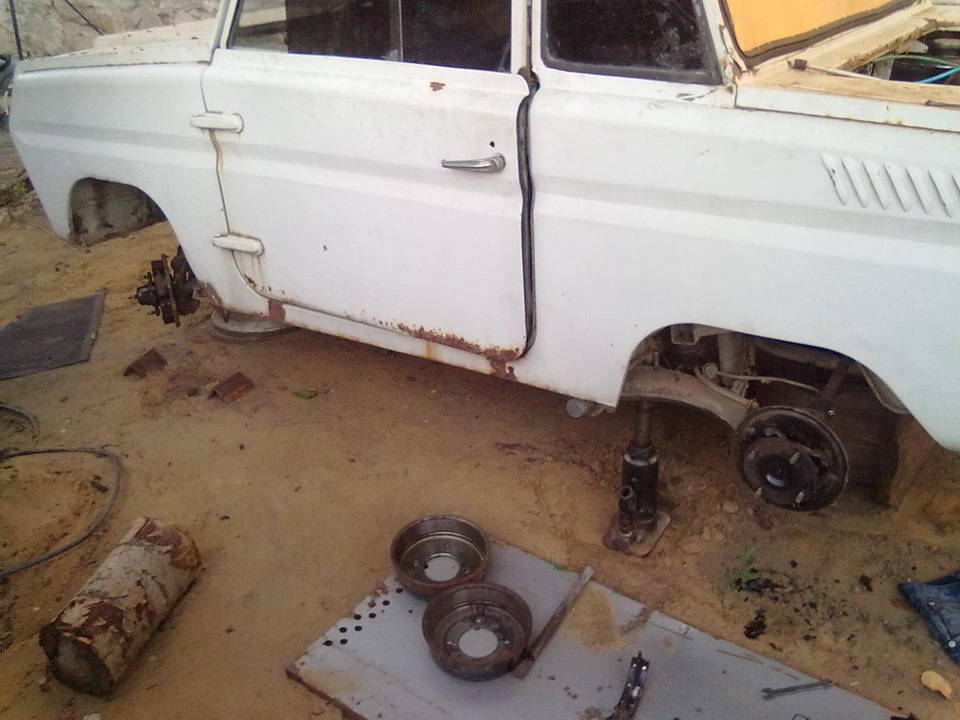 тормоза — Мотоколяска СЗД, 1997 года | другое | DRIVE2