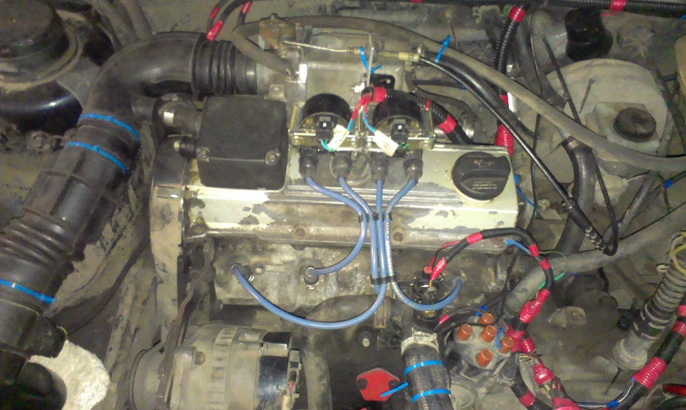 94 Зажигание божья искра — Volkswagen Golf Mk2, 1,8 л, 1989 года ...