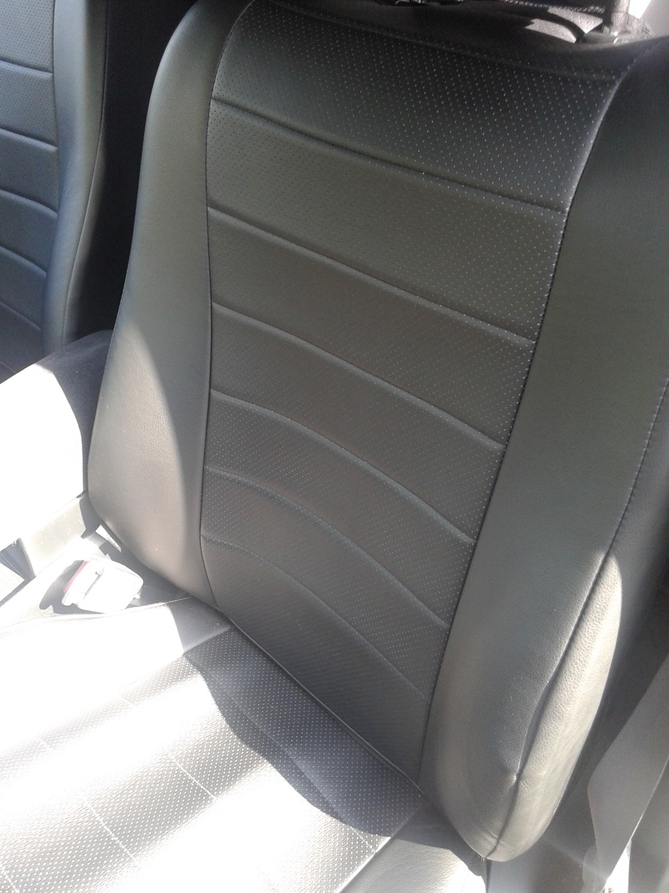 Кондиционер кожи! — Honda Civic 4D (8G), 1,8 л, 2007 года | мойка | DRIVE2
