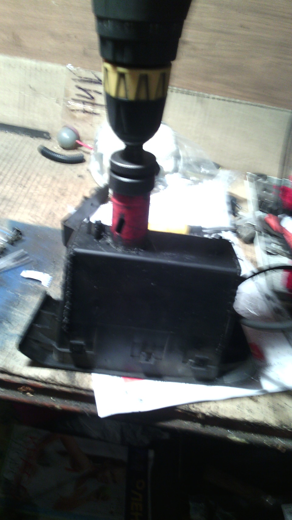 Установка си-би рации — Nissan AD (Y11), 1,5 л, 1999 года | аксессуары ...