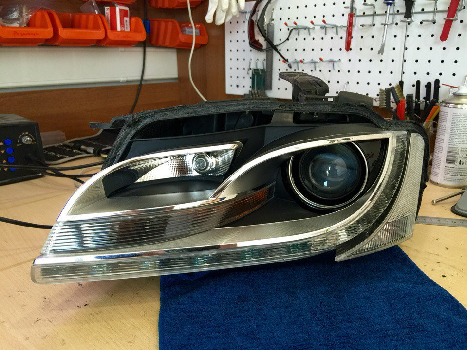 Audi A5 ремонт и полировка фар — HotFix на DRIVE2