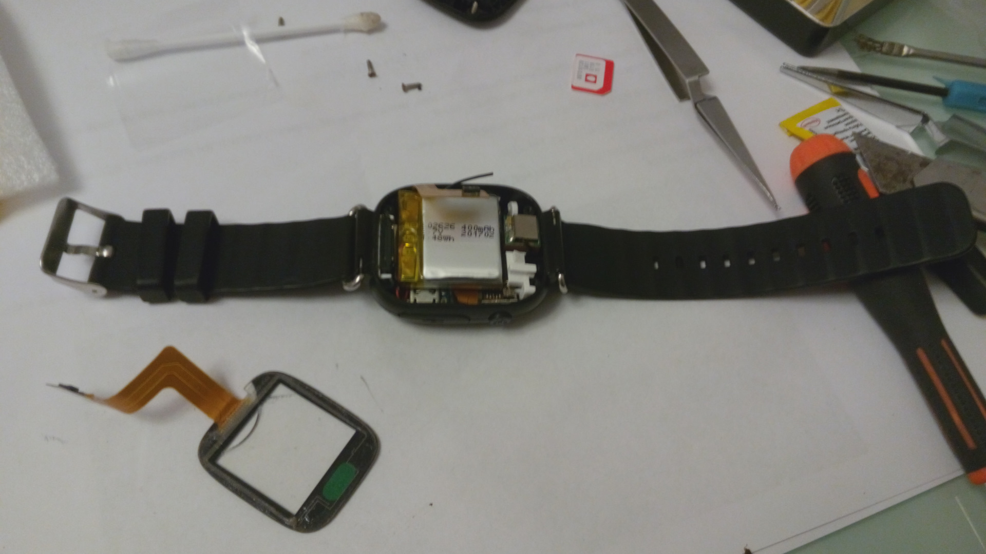 Замена дисплея в детских часах Q90 — DRIVE2