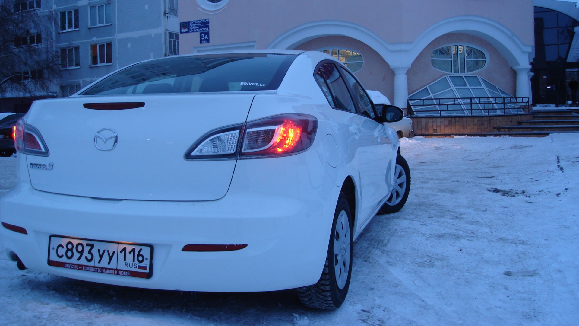 Mazda 3 (2G) BL 1.6 бензиновый 2013 | 2013 *Улыбка* на DRIVE2