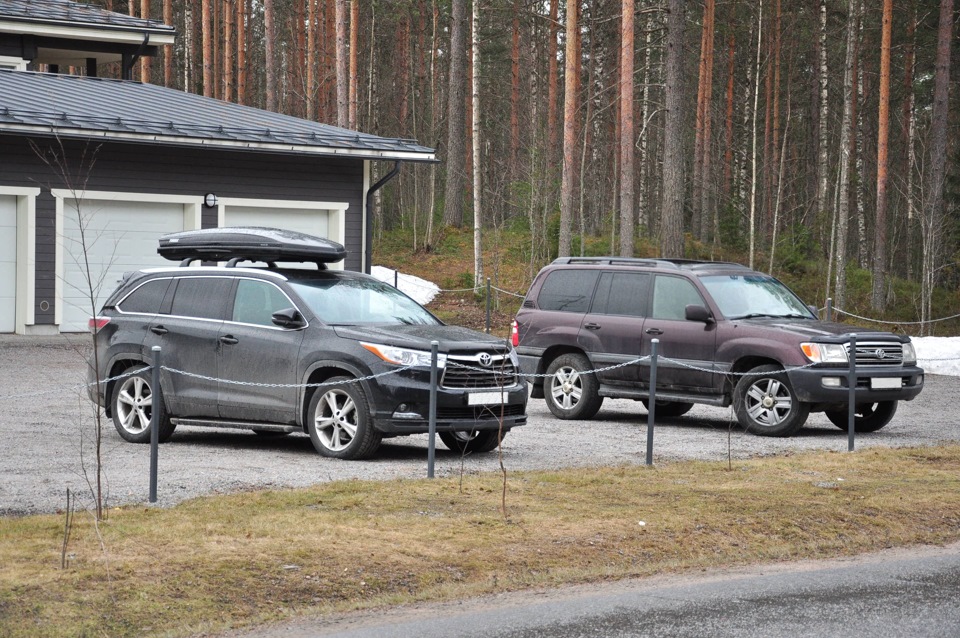 Toyota Highlander оффроуд