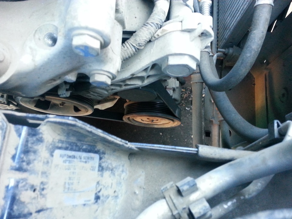 неудачная замена подшипника на муфте кондиционера — DRIVE2