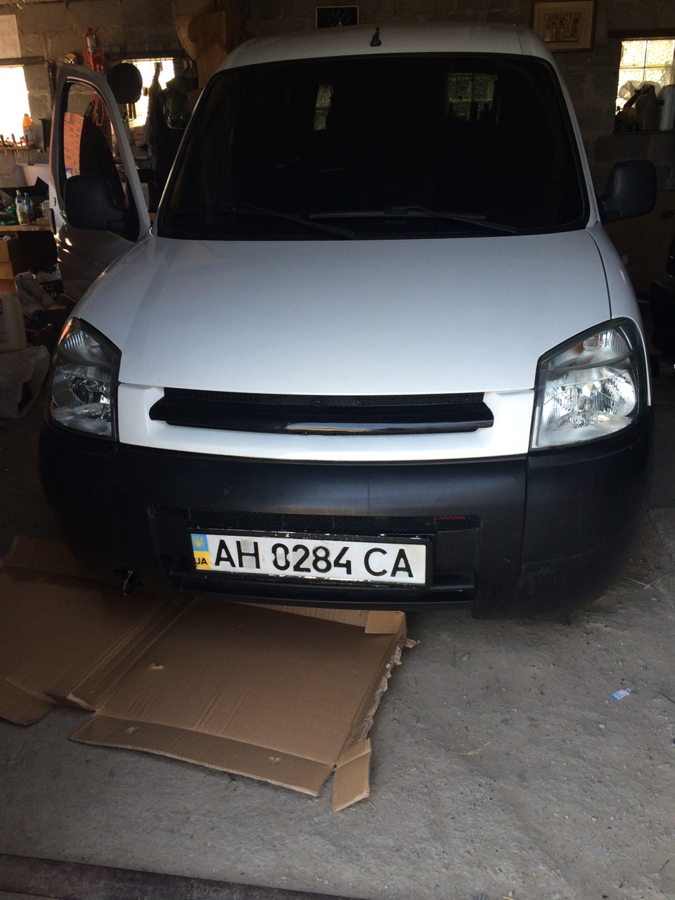 Линзовка фар — Citroen Berlingo (1G), 1,9 л, 2005 года | тюнинг | DRIVE2