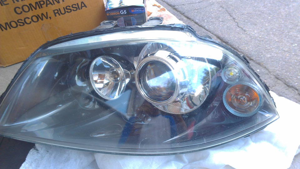 Готово! Фара в сборе — SEAT Ibiza (6L)
