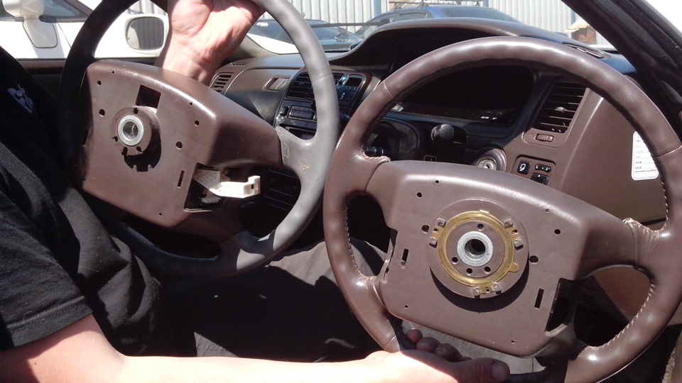 Как снять руль марк 100 Наконец то поменял руль - Toyota Mark II (90), 2,5 л, 1994 года просто так DRIVE
