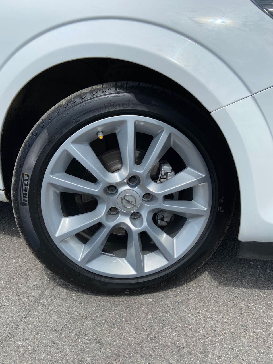Dynamic R17 окрас резина pirelli p7 centuratto — Opel Astra H, 1,8 л ...