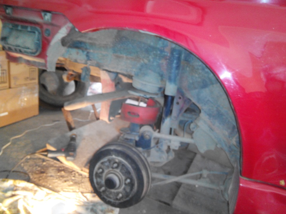 Анти-коррозийная обработка задних арок и порогов, или дурака работа ...