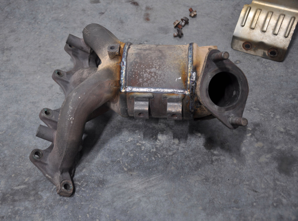 Kia Rio 1.6 Чип тюнинг, отключение / удаление катализатора — STATUS-L ...