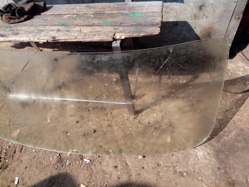 Неудачная попытка вставить стекло — УАЗ 3962, 2 л, 1995 года | визит на ...