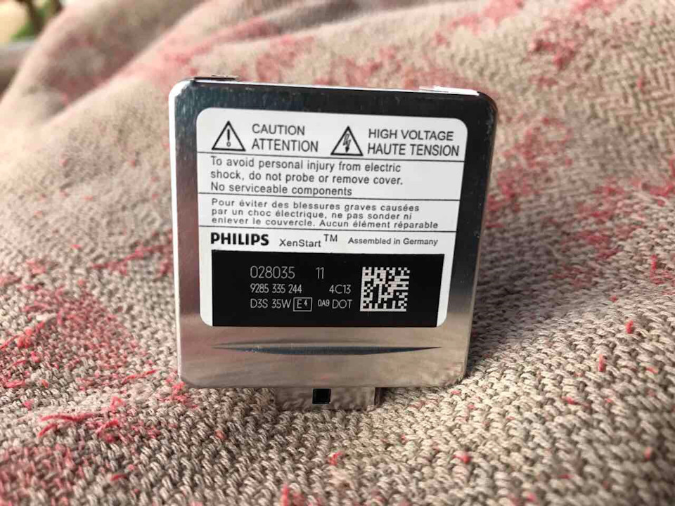 philips xenstart d1s 35w 9285 148 294