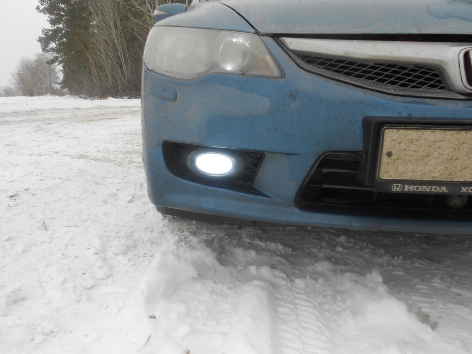 Лампочки Photon 5000k эффект ксенона — Honda Civic 4D (8G), 1,8 л, 2010 ...