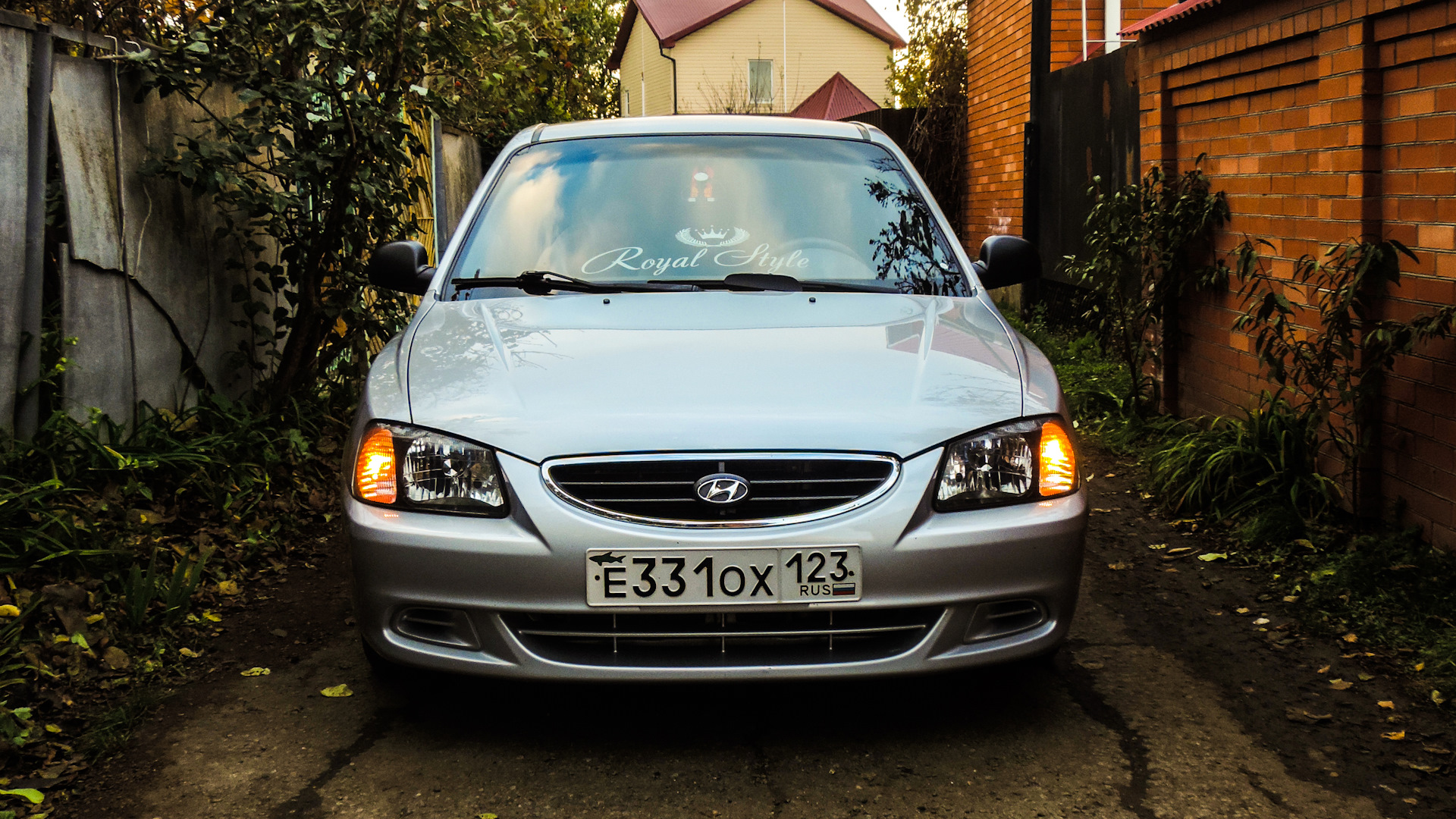 Hyundai Accent (2G) 1.5 бензиновый 2007 | Royal Style на DRIVE2