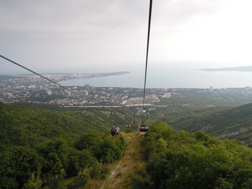 В кабардинку на машине