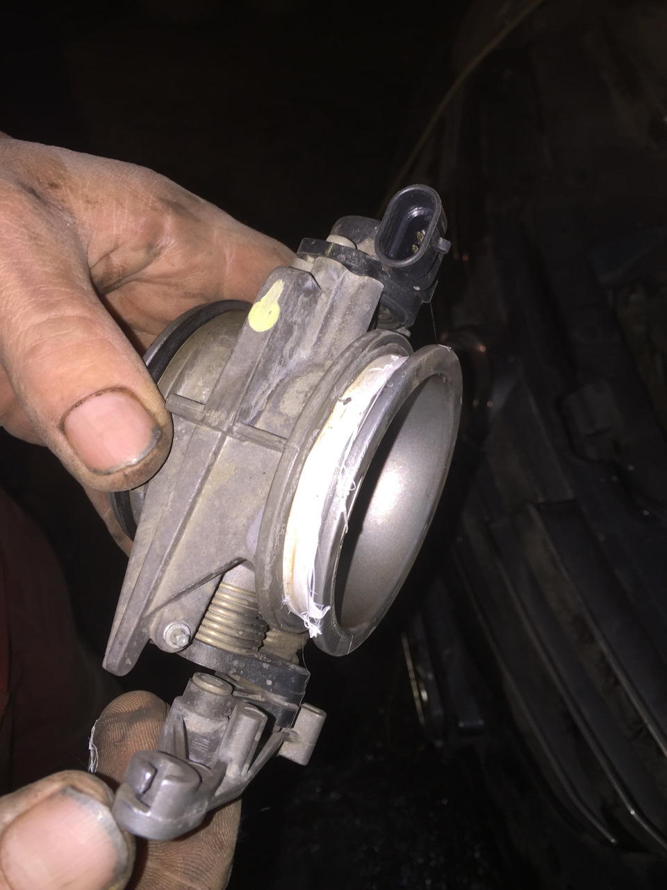 "Качественные" работы дилера (Регинас) — Nissan Almera V (G11/15), 2013 ...