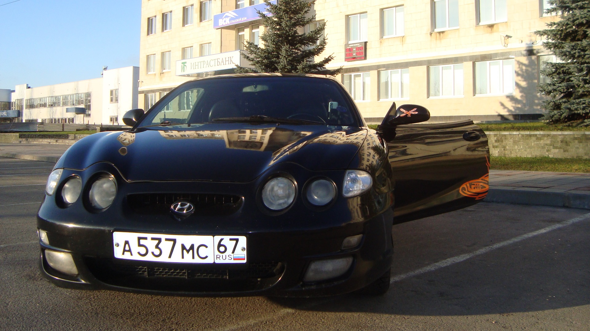 Hyundai Tiburon (RD) 2.0 бензиновый 2001 | Черная стрекоза RD2 на DRIVE2