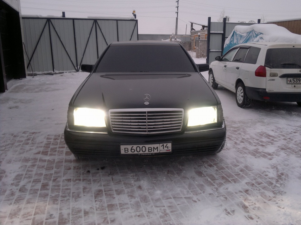 Mercedes Benz w140 s600 тонированный