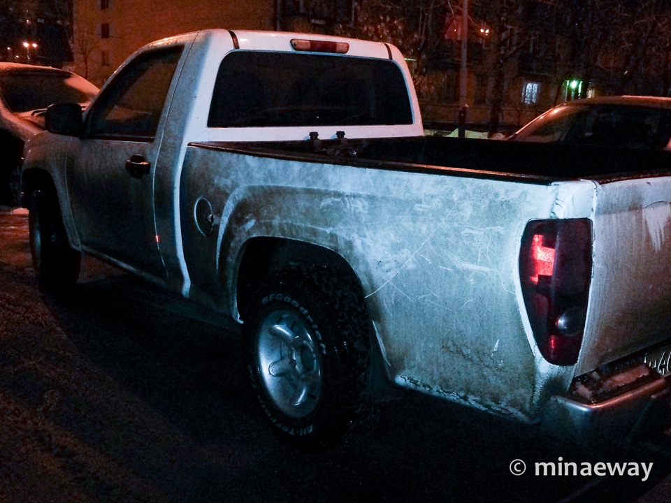 Мда! — Chevrolet Colorado (1G), 2,8 л, 2005 года | шины | DRIVE2