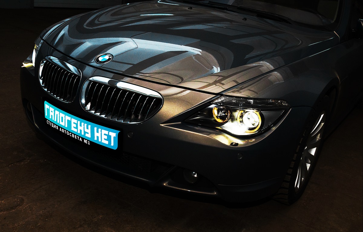 BMW 6-series E63 — замена модулей на биксенон Bosch 3R и ламп на D2S ...