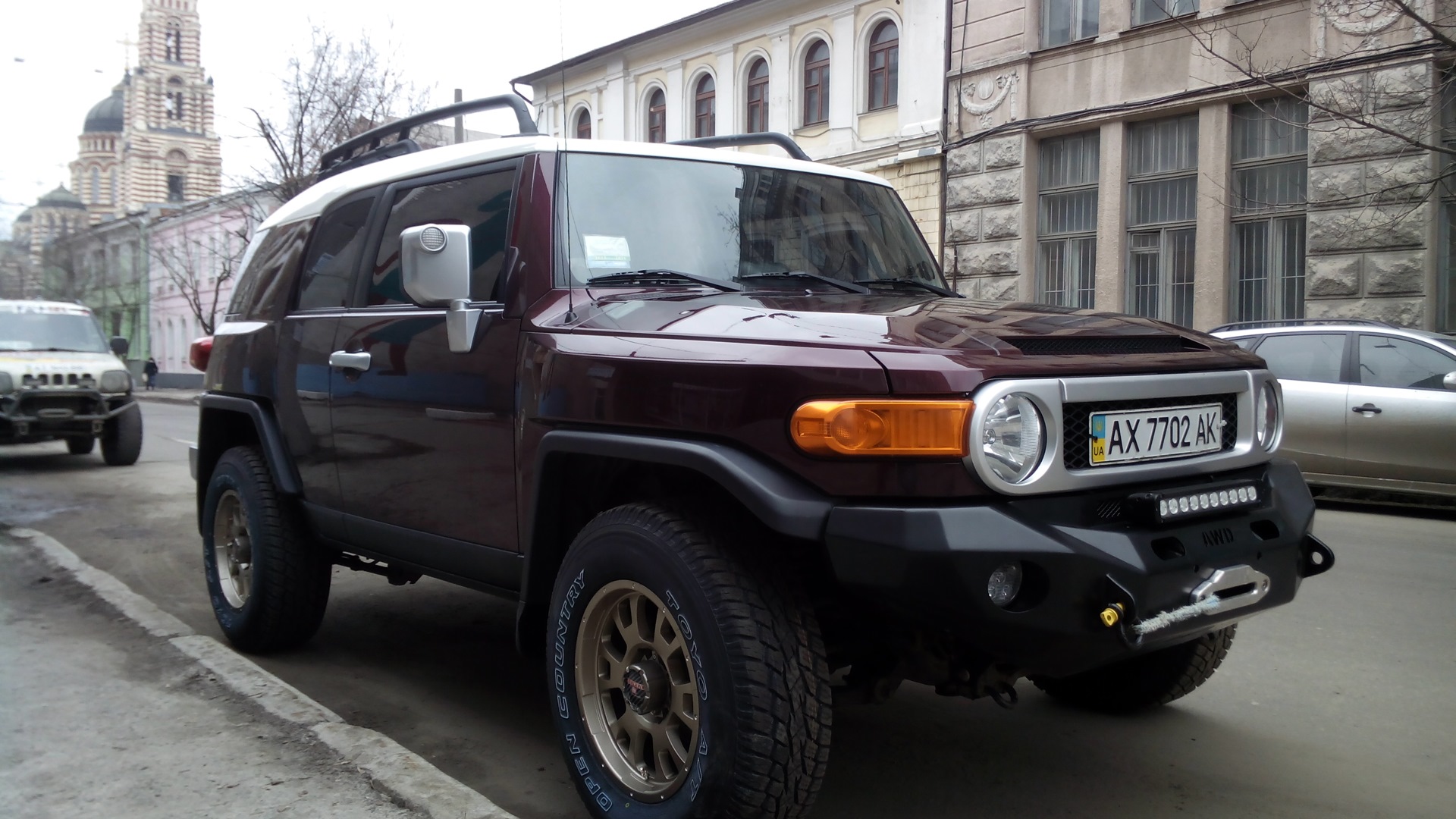 Toyota FJ Cruiser бензиновый 2007 | Вини Пух на DRIVE2